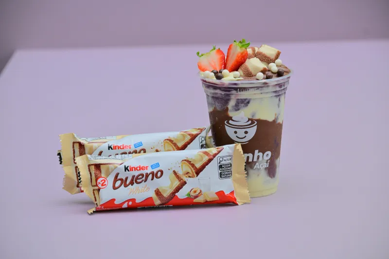 Açaí Kinder Bueno y Nutella